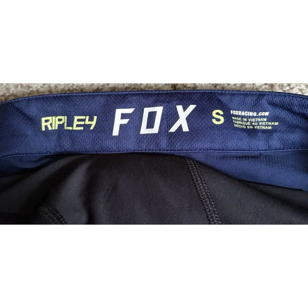 Fox Racing Blue Biking Shorts With Padding, Women's, Small